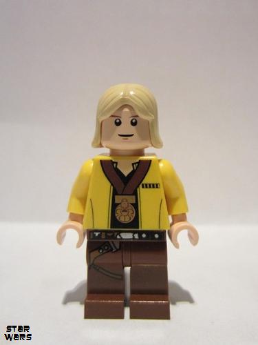 lego 2009 mini figurine sw0257a Luke Skywalker