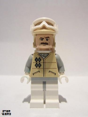 lego 2010 mini figurine sw0258 Hoth Officer  
