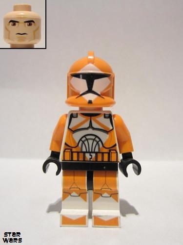 lego 2011 mini figurine sw0299 Clone Bomb Squad Trooper Phase 1 - Large eyes 