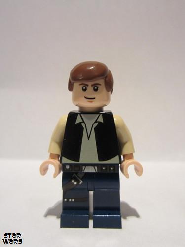 lego 2011 mini figurine sw0334 Han Solo