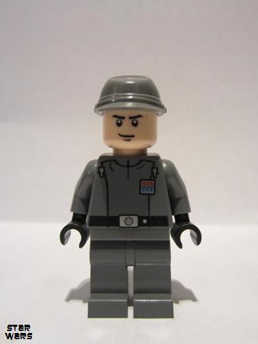 lego 2012 mini figurine sw0376 Imperial Officer Captain / Commandant / Commander - Two Code Cylinders, Cavalry Kepi 