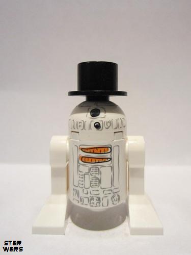 lego 2012 mini figurine sw0424 R2-D2 Snowman 