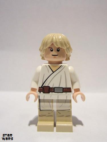 lego 2012 mini figurine sw0432 Luke Skywalker Smiling<br/>Tatooine 