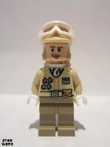 lego 2013 mini figurine sw0462 Hoth Rebel Trooper Stubble 