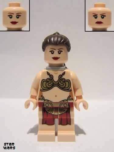 lego 2013 mini figurine sw0485 Princess Leia Slave Outfit 
