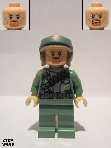 lego 2013 mini figurine sw0507 Endor Rebel Trooper  