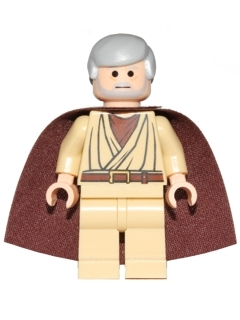 lego 2013 mini figurine sw0637 Obi-Wan Kenobi Old - Standard Cape 