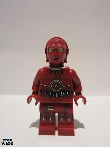 lego 2014 mini figurine sw0546 TC-4 Protocol Droid  