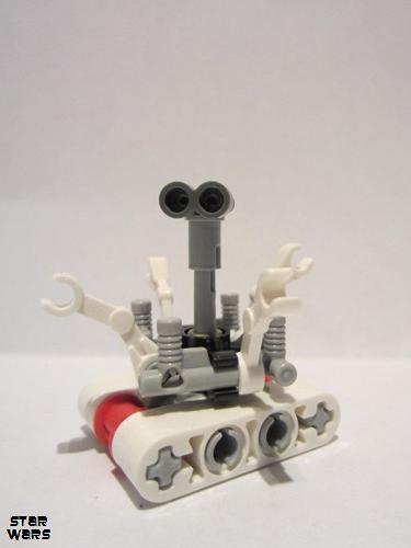 lego 2014 mini figurine sw0550 Treadwell Droid Dark Bluish Gray Binoculars 