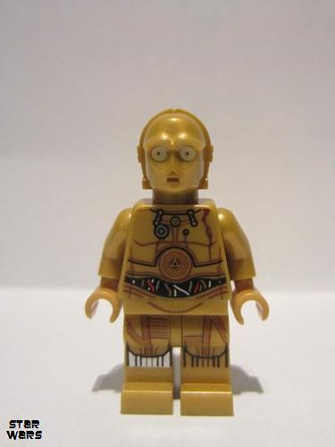 lego 2014 mini figurine sw0561 C-3PO Decorated Legs 