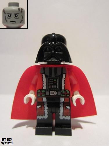 lego 2014 mini figurine sw0599 Darth Vader Santa 