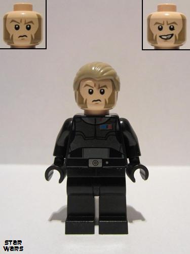 lego 2015 mini figurine sw0647 Agent Kallus With Hair 