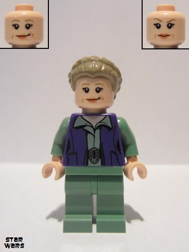 lego 2016 mini figurine sw0718 General Leia  