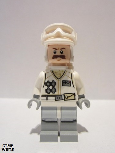 lego 2016 mini figurine sw0760 Hoth Rebel Trooper White Uniform 4 
