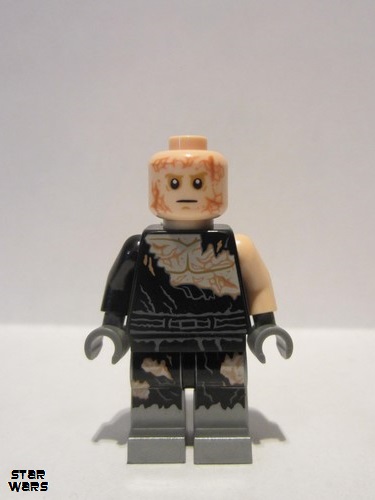 lego 2017 mini figurine sw0829 Anakin Skywalker Transformation Process 
