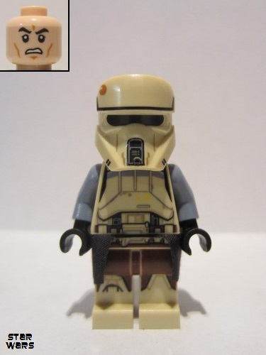 lego 2017 mini figurine sw0850 Scarif Stormtrooper  