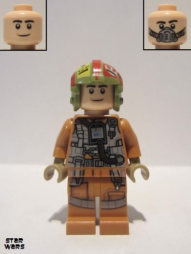 SW0862 NEW LEGO RESISTANCE BOMBARDIER FROM SET 75188 STAR WARS EPISODE 8 