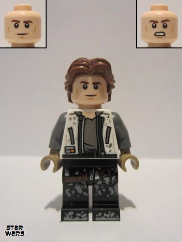 lego 2018 mini figurine sw0915 Han Solo  