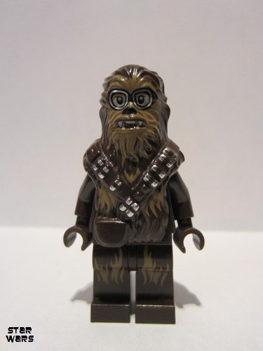 lego 2018 mini figurine sw0948 Chewbacca Crossed Bandoliers and Goggles 