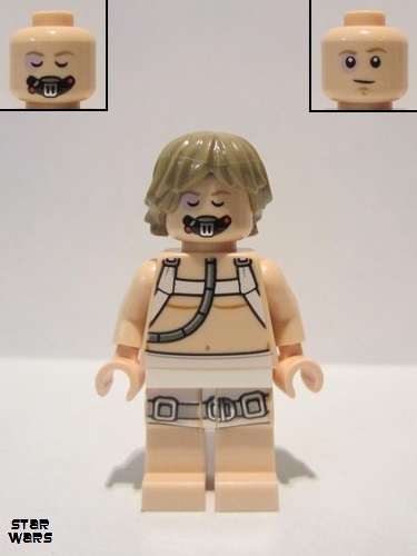 lego 2018 mini figurine sw0957 Luke Skywalker Bacta Tank Outfit 