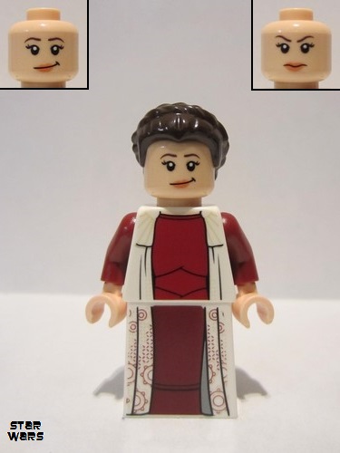 lego 2018 mini figurine sw0972 Princess Leia Bespin Outfit 