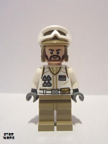 lego 2019 mini figurine sw1008 Hoth Rebel Trooper