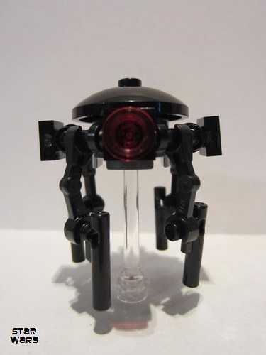 lego 2019 mini figurine sw1017 Imperial Probe Droid Black Sensors, Single Bar Frame Octagonal 