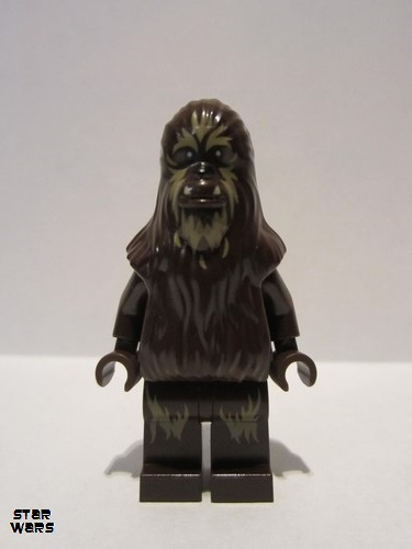 lego 2019 mini figurine sw1028 Wookiee Warrior Printed Legs 