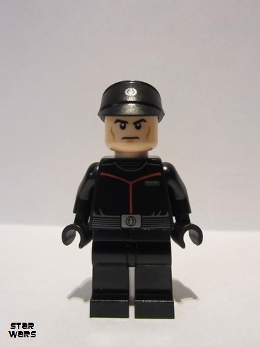 lego 2020 mini figurine sw1076 Sith Fleet Officer Red Lines on Uniform 