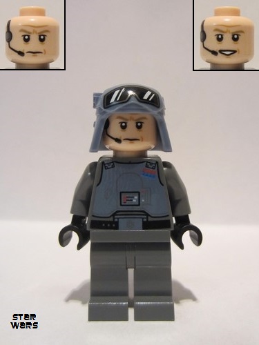 lego 2020 mini figurine sw1101 General Maximillian Veers Helmet with Goggles Print 