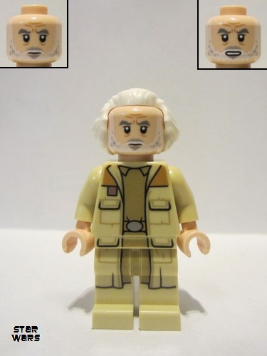 lego 2021 mini figurine sw1140 General Jan Dodonna  