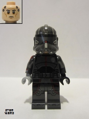 lego 2021 mini figurine sw1151 Echo Clone ARC Trooper Corporal, Experimental Unit Clone Force 99 