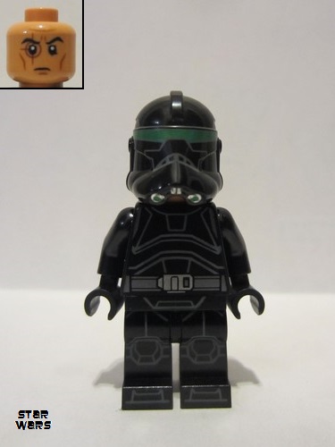 lego 2021 mini figurine sw1152 Crosshair Clone Commando Commander, Imperial Elite Squad 