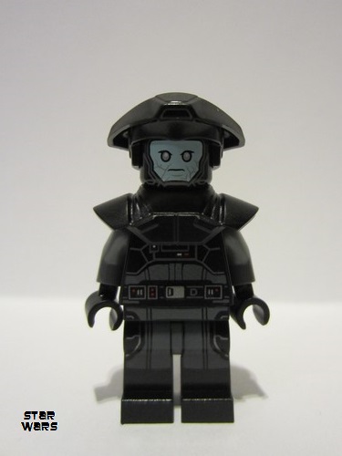 lego 2022 mini figurine sw1223 Imperial Inquisitor Fifth Brother Black Uniform 