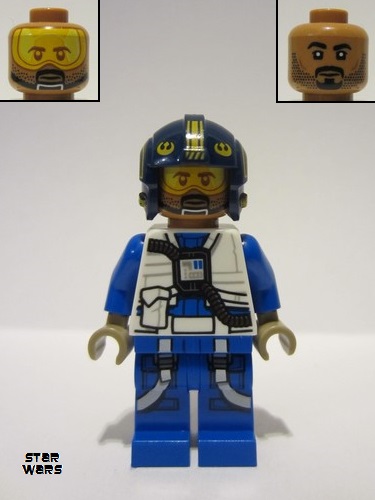 lego 2023 mini figurine sw1289 Captain Porter  