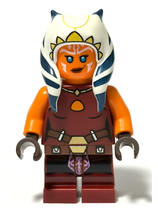 lego 2025 mini figurine sw1396 Ahsoka Tano Padawan - Medium Legs 