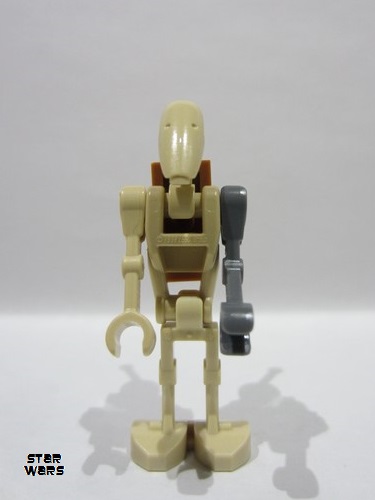 lego 2025 mini figurine sw1447 Scrap Battle Droid  