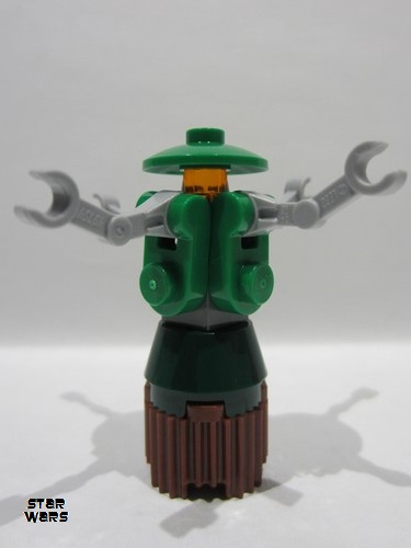 lego 2025 mini figurine sw1450 Medical Droid Holiday Outfit 