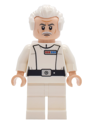 lego 2025 mini figurine sw1470 Admiral (Colonel) Wullf Yularen Swept Back Hair 