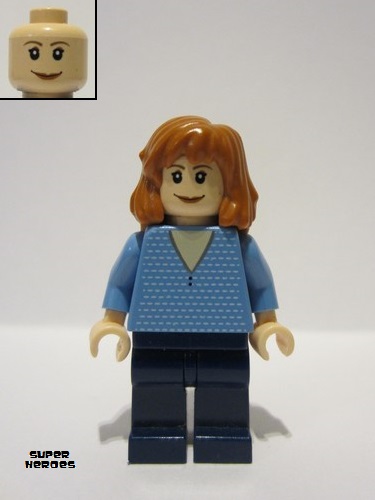 lego 2004 mini figurine spd020 Mary Jane 4 Medium Blue Sweater 