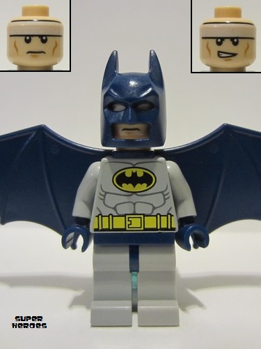 lego 2012 mini figurine sh0019a Batman Wings and Jet Pack (Type 2 Cowl) 