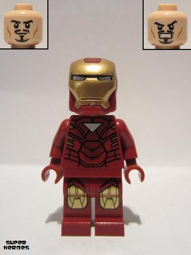 lego 2012 mini figurine sh015 Iron Man