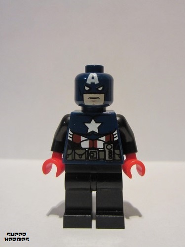 lego 2012 mini figurine sh028 Captain America