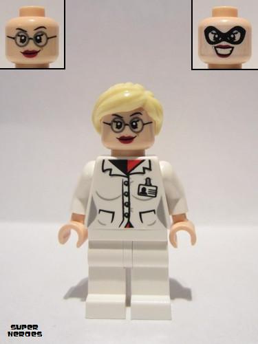 lego 2013 mini figurine sh057 Dr. Harleen Quinzel  