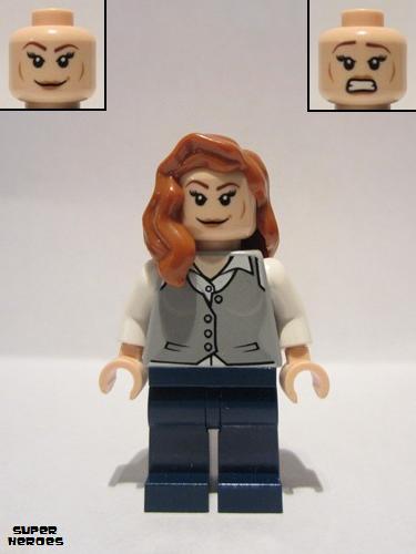 lego 2013 mini figurine sh075 Lois Lane  
