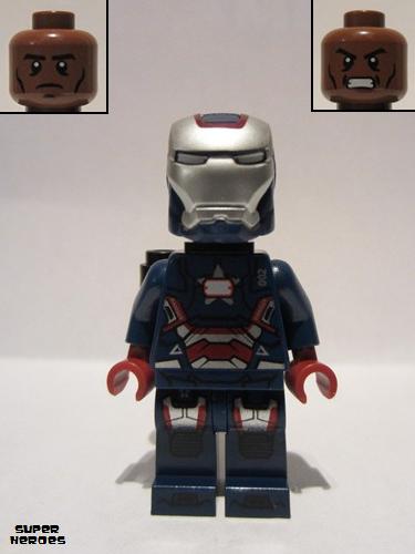 lego 2013 mini figurine sh084 Iron Patriot  