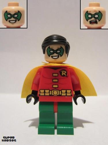 lego 2014 mini figurine sh0112 Robin Very Short Cape 