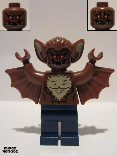 lego 2014 mini figurine sh086 Man-Bat  