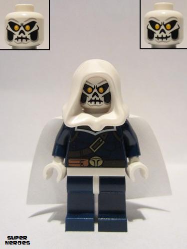 lego 2014 mini figurine sh100 Taskmaster White Cape and Hood 