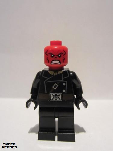 lego 2014 mini figurine sh107 Red Skull  